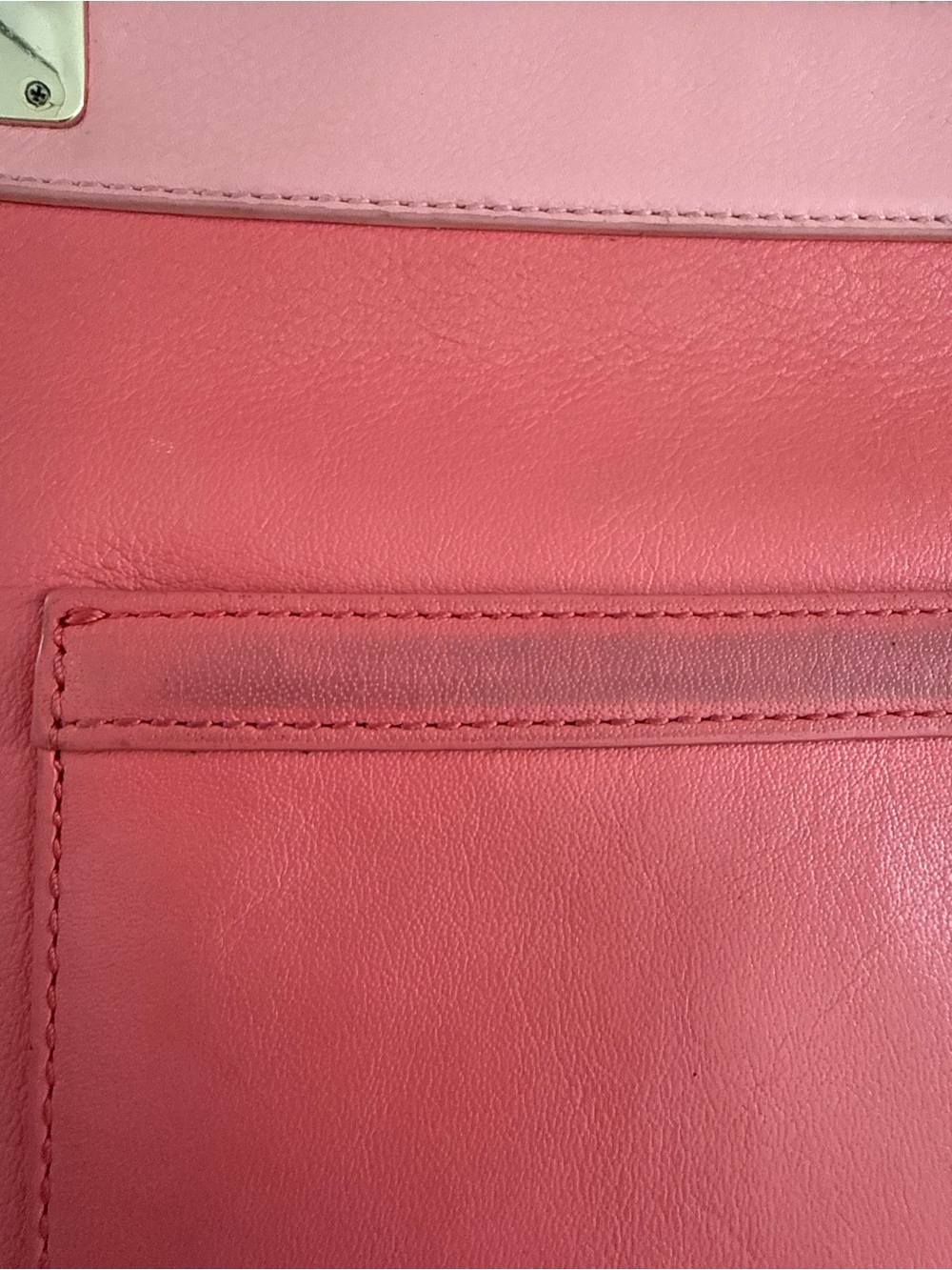 Tory Burch Pink Leather Shoulder Bag with Gold Chain Strap - Picture 8 of 14